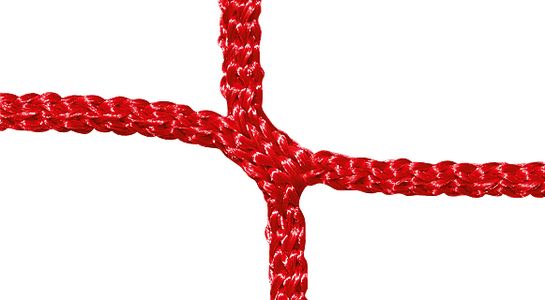 Knot, PP 4 mm, red, detail picture