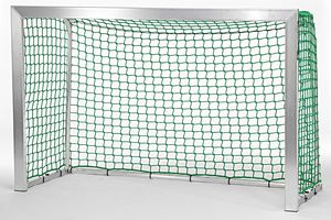 Mini goal net made of polypropylene