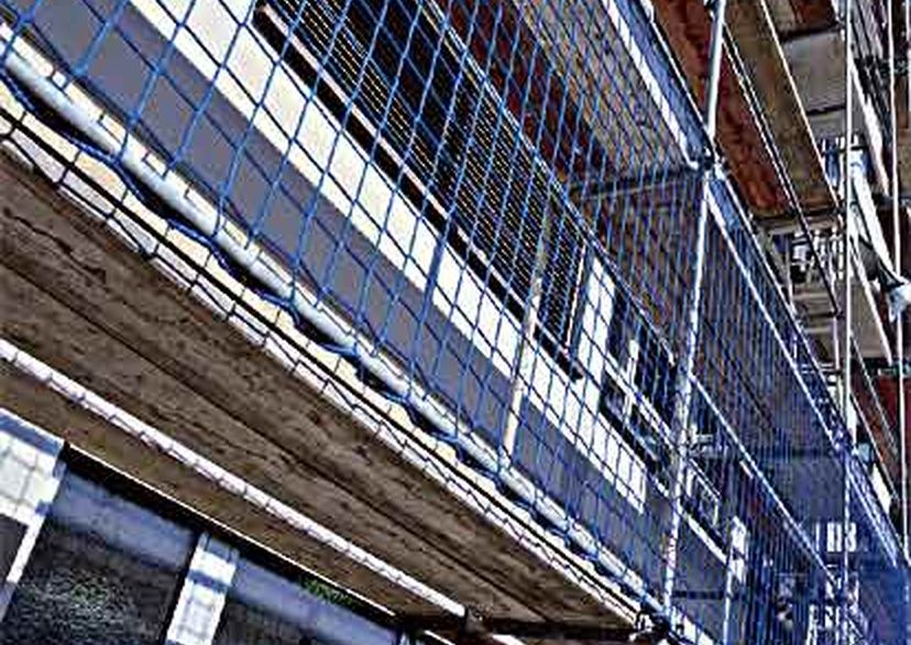 Construction safety net, Brick Guardrail Net