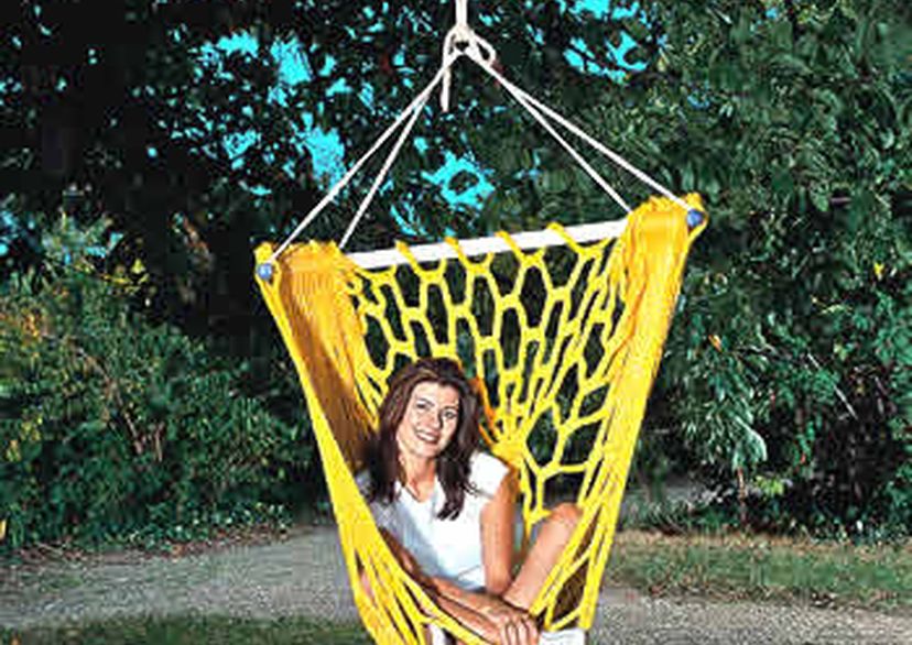 swing seat, made of mahulan