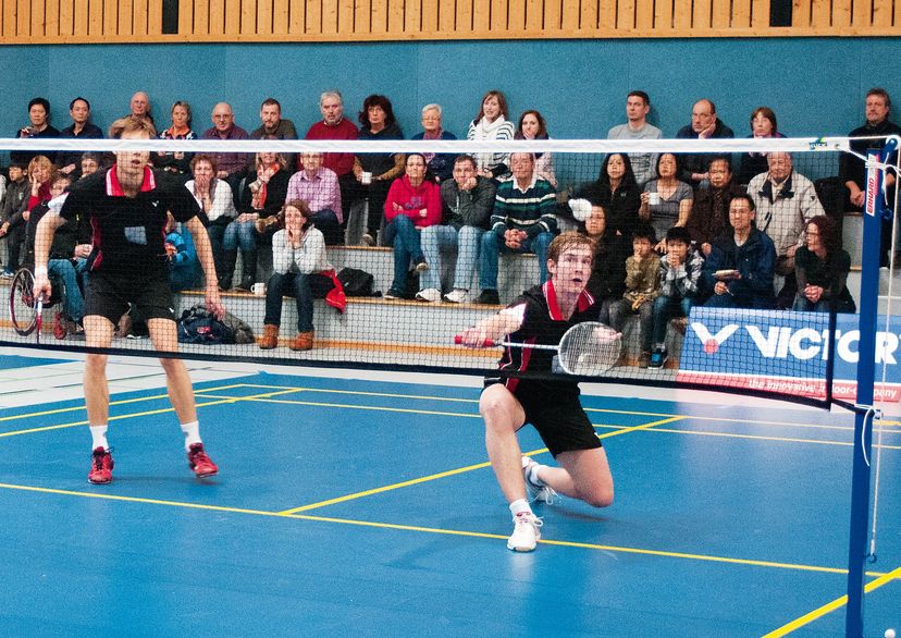 Badminton tournament net made of Polypropylene