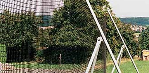 tripod frame for nets, equipment, anti litter net