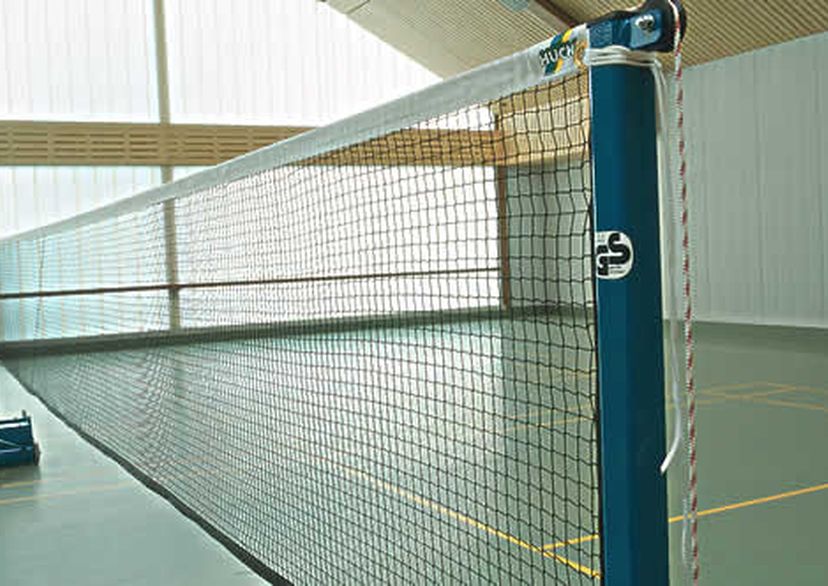 Badminton tournament net