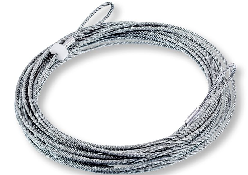 Spare steel cable, 4 mm, rolled, digital picture
