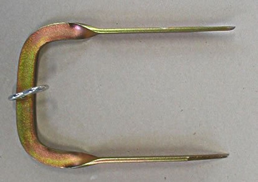 Ground anchor pin