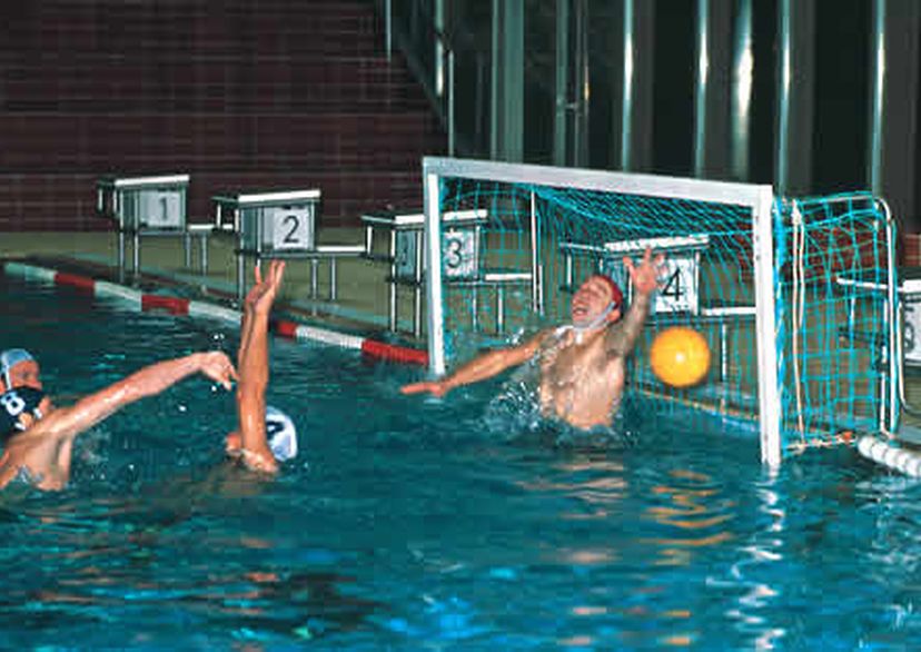 Water polo goal net made of Polypropylene