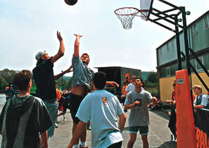 Basketball net made of Nylon
