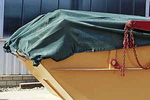 load securing, cover sheet for container and skips, polyethylene sheet, tarpaulin for container
