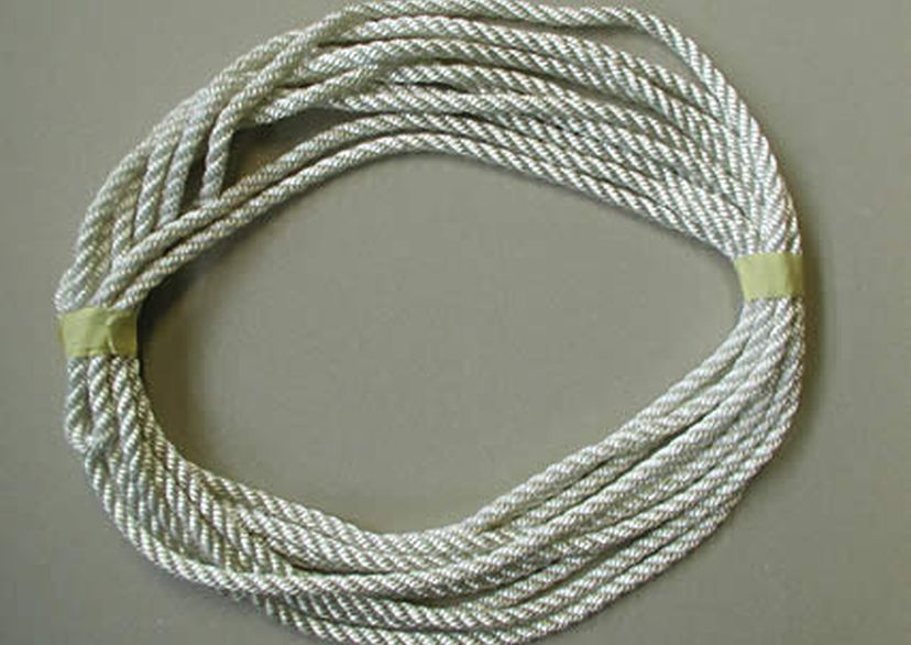 nylon cord, equipment for nets, clolour white