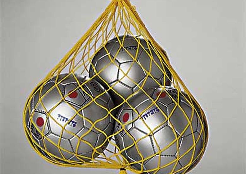 Ball carrier net made out of Polypropylene