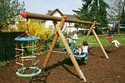 Swing frame made of Douglas fir