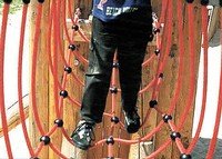 Hängebrücke für Spielplätze