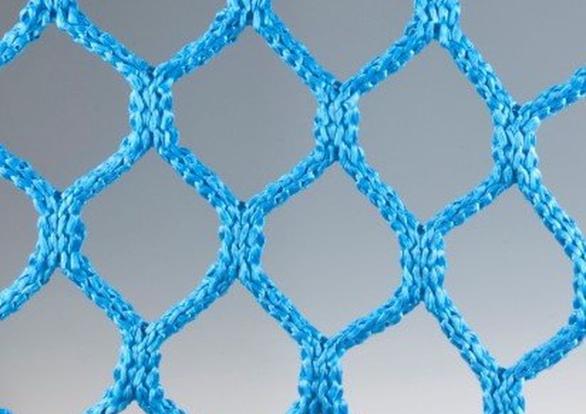 Safety net made of polypropylene