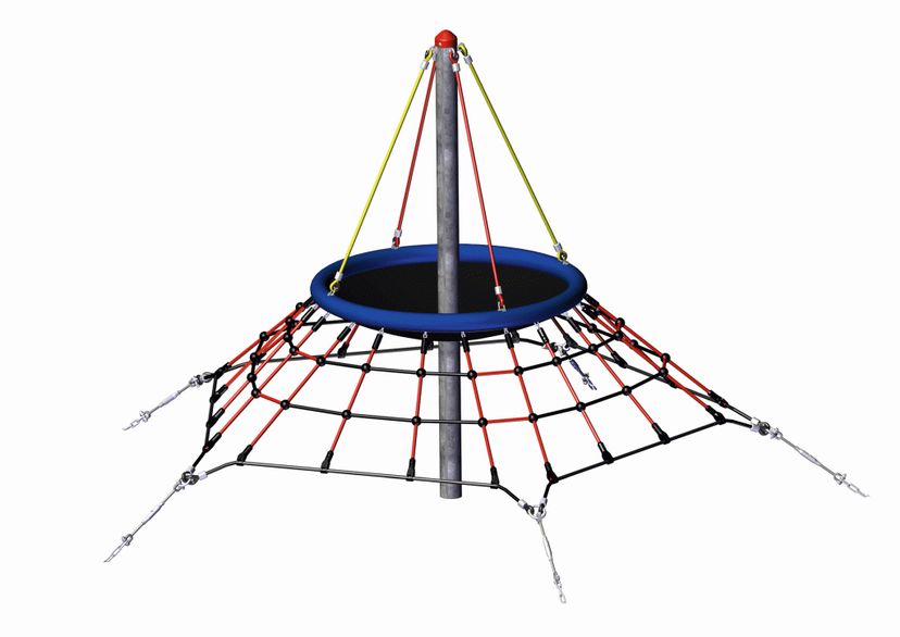 Rope Net Pyramid DINO Mini