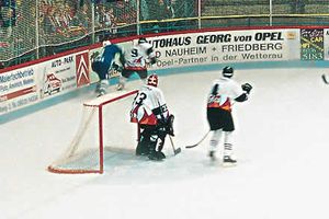 Ice Hockey goal net made of Polyester