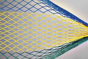 Ball carrier net made out of Polypropylene