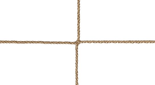 Knoten, PP 1 mm, hanffarben, Detailbild
