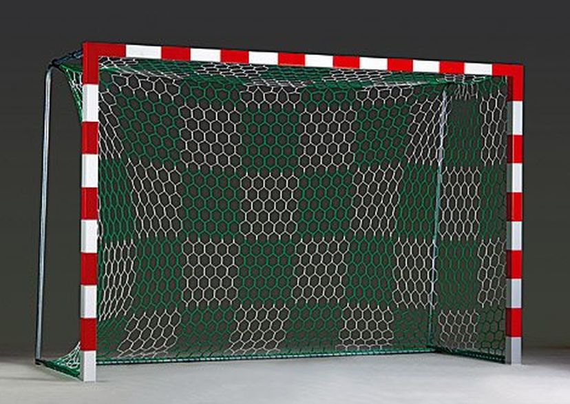 Goal net made of polypropylene