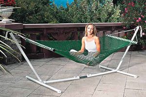 with hammock stand "Easy stand"