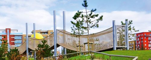 40 Metre Tunnel Spans the City’s New Park