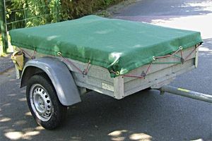 load securing, cover sheet for trailers and flatbeds, polyethylene sheet, tarpaulin for container