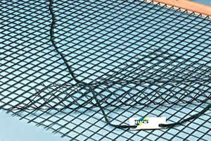 Tennis drag net