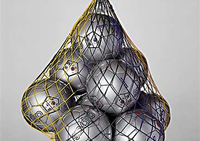 Ball carrier net made out of Polypropylene