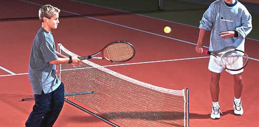 Kinder-Tennisnetz/Badminton-Freizeitnetz aus Polyethylengewirke