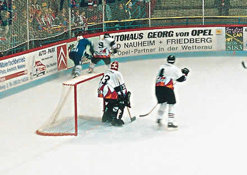 Eishockey-Tornetz aus Polyester