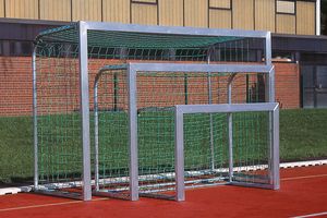 Mini goal net made of polypropylene