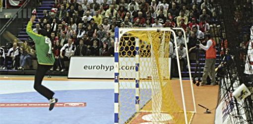 Tornetze für den Handball