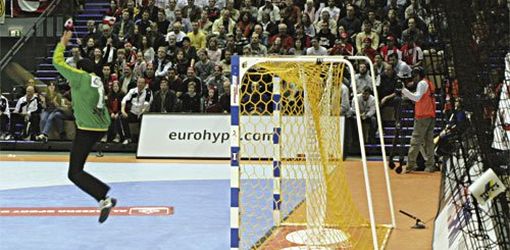 Tornetze für den Handball