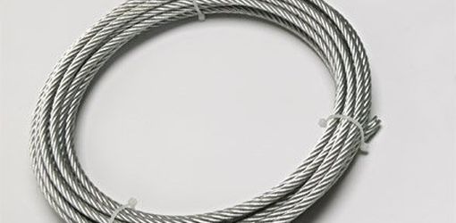 steel cable for hanging safety nets