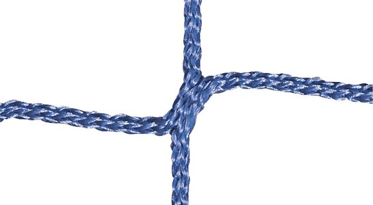 Knot, PP 3 mm, blue, detail picture