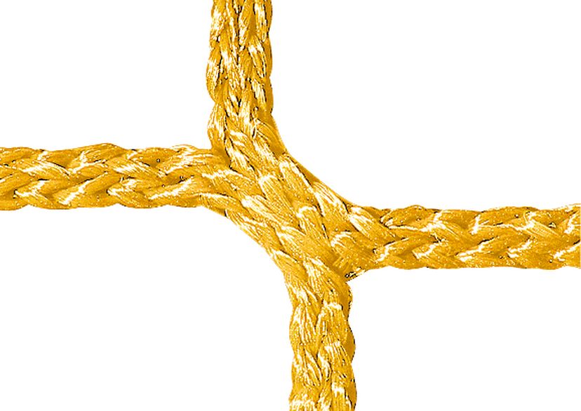 Knoten, PP 5 mm, gelb, Detailbild