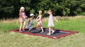 Trampolines are always in fashion