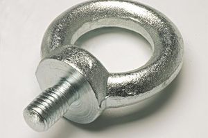 ring bolt, equipment for safety nets