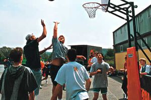 Basketball net made of Polyethylen