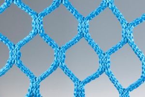 Safety net made of polypropylene