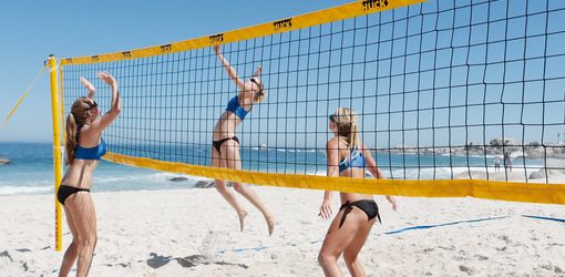 Beach Volleyball tournament net made of Polyester