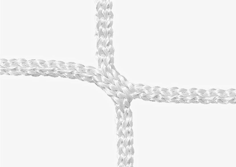 Knoten, PP 4 mm, weiß, Detailbild