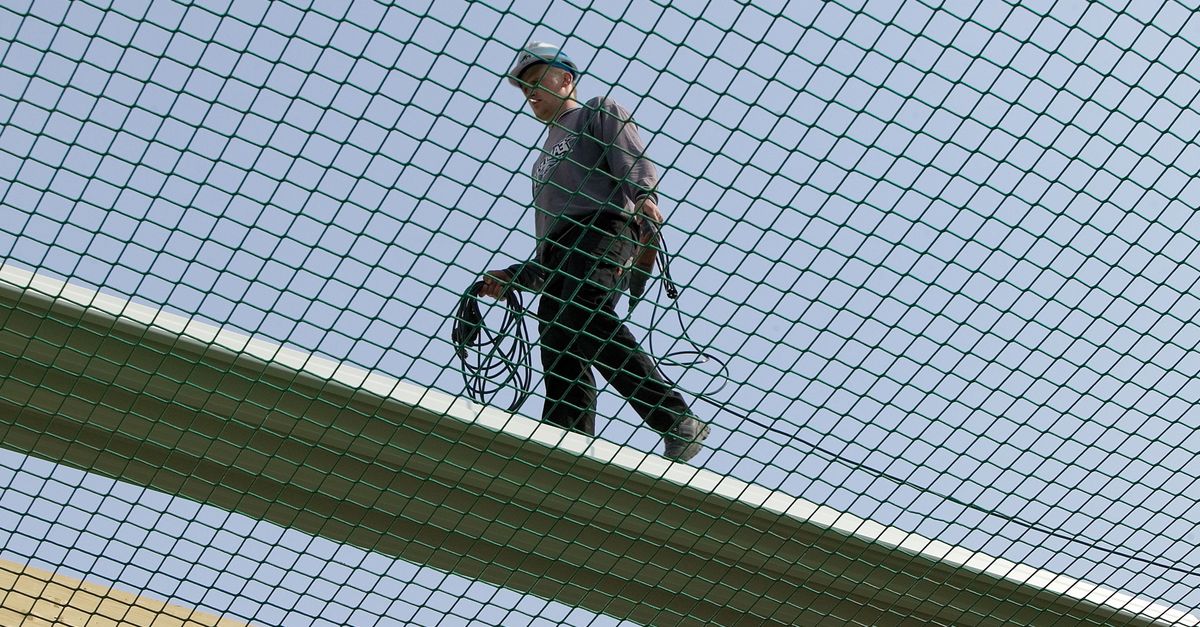 Certified Fall Arrest Safety Net 5m x 5m | Nets4You