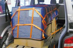 webbing net, cover net for trailer and vans, load securing