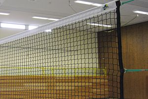 9,50x1,00m Volleyballnetz mit Nylon-Spannschnur PE Volleyball-Trainingsnetz 