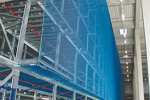 pallet rack safety net, polypropylene, high quality