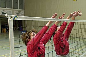 Volleyball training net "Exclusiv" made of Polypropylene