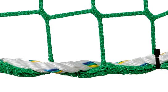 Safeyt  net, green with suspension rope