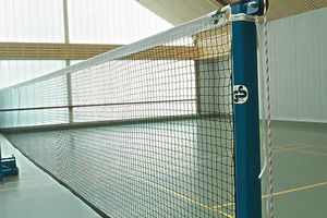 Badminton tournament net