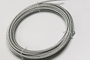 steel cable for hanging safety nets