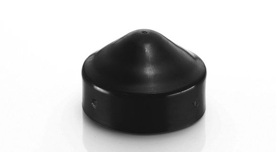 Post cap for Ø 100 mm black